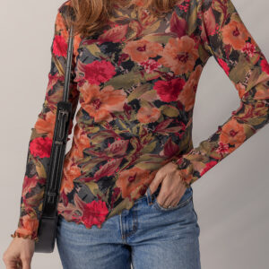 Top Multicolor Malla