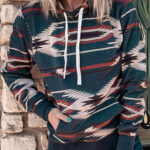 Hoodie Gris Estampado