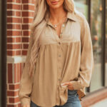 Camisa Beige Francés Claro