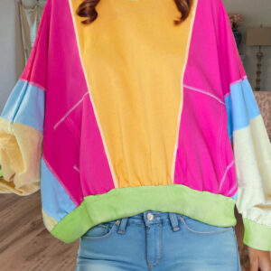 Top Naranja Pomelo Oversize