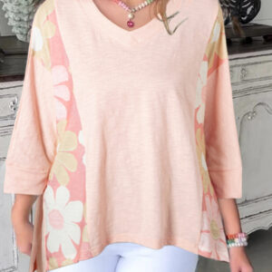 Top Rosa Oversize