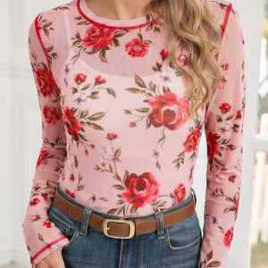 Top Rosa Malla