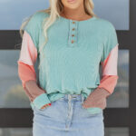 Top Multicolor Acanalado