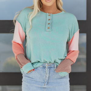 Top Multicolor Acanalado