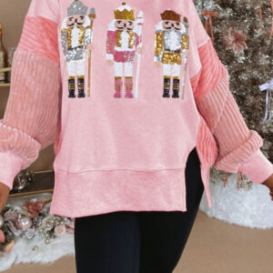 Buzo Rosa Claro Patchwork