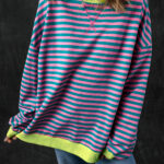 Buzo Verde a Rayas Oversize