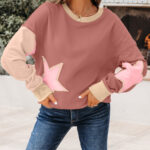 Buzo Rosa Patchwork