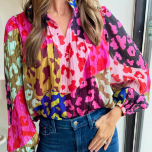 Blusa Rosa Plisado