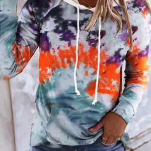 Hoodie Multicolor Tie Dye