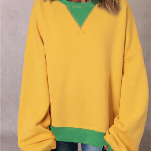 Buzo Jengibre Combinado Oversize