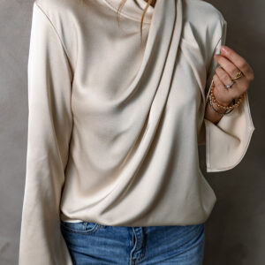 Blusa Gris Azulado