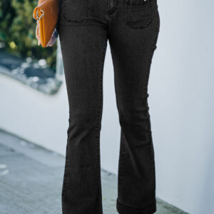 Jean Negro Vintage Acampanado