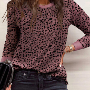 Top Rojo Cuello Redondo