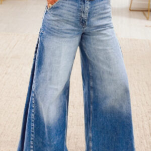 Jean Nomeolvides Lateral Con Costura Fruncido Pierna Oxford