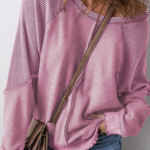 Buzo Rosa Patchwork