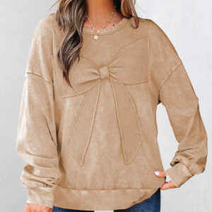 Buzo Beige Francés Claro Patchwork