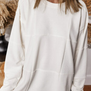 Buzo Blanco Patchwork Holgado