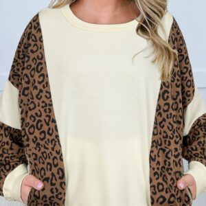 Top Beige Holgado