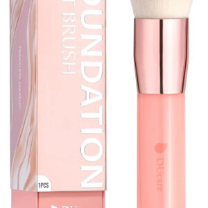 Brochas  Kabuki Grande Para Maquillaje Líquido De 12 Cm Rosa Rosa