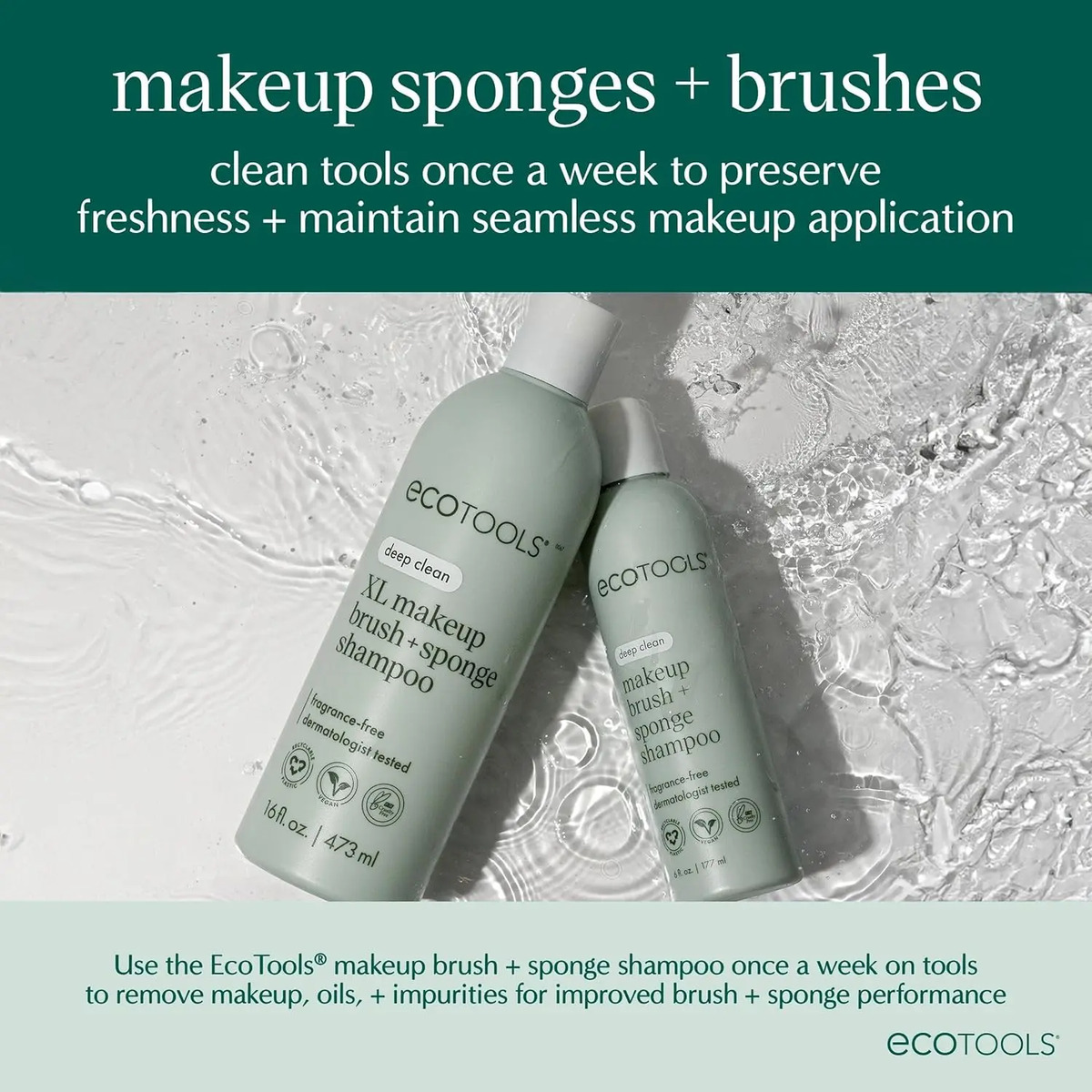 Juego De Brochas De Maquillaje Eco Tools De 6 Piezas Con Est Marrón - Image 6