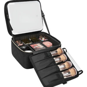 Maletín De Maquillaje Profesional Negro