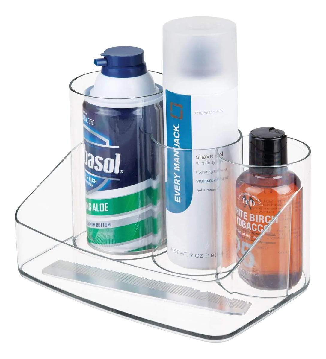Interdesign Clarity Organizador Para El Cuidado Del Cabello Blanco - Image 6