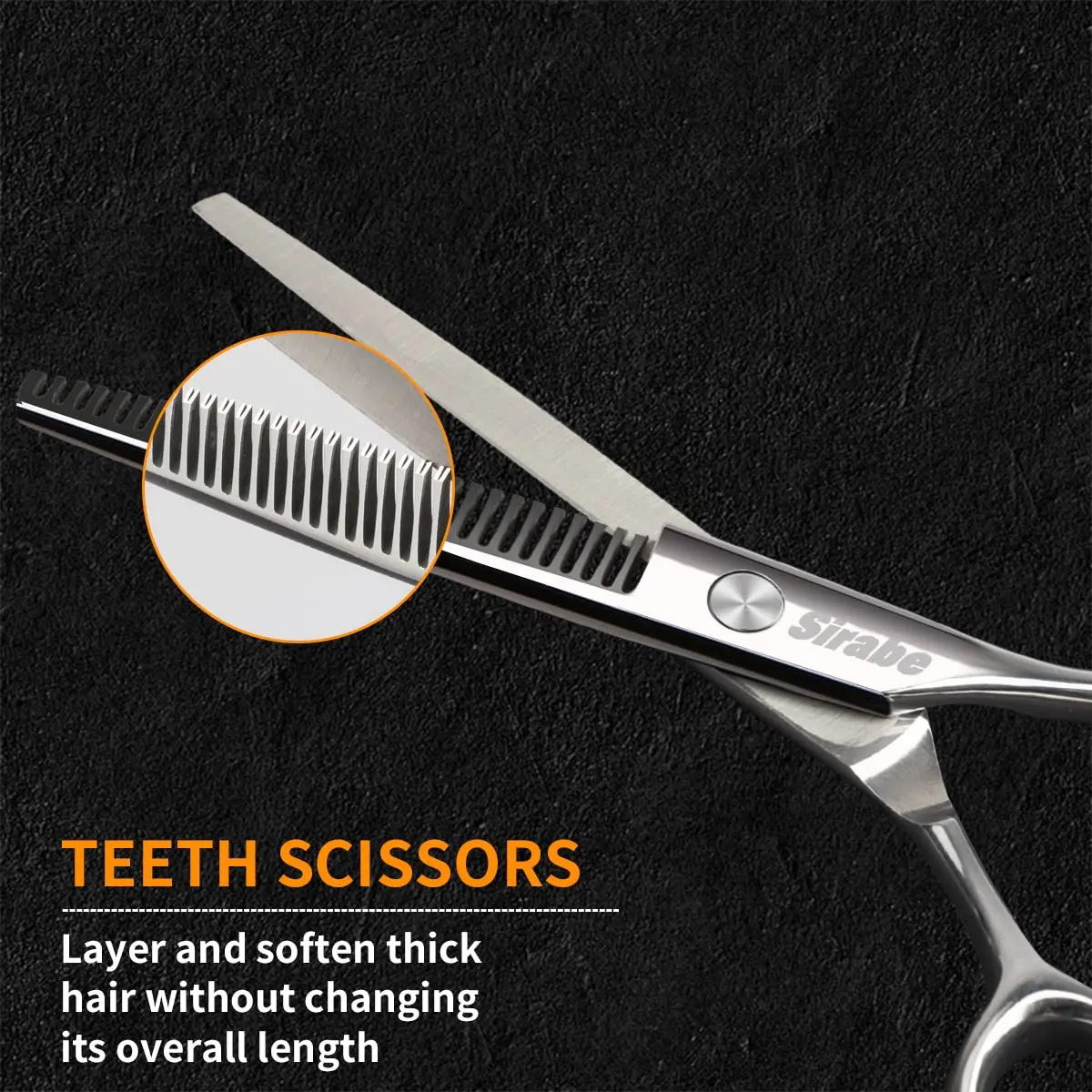 Tijeras De Corte De Pelo Profesionales De 16,5 Cm Para Barba - Image 4