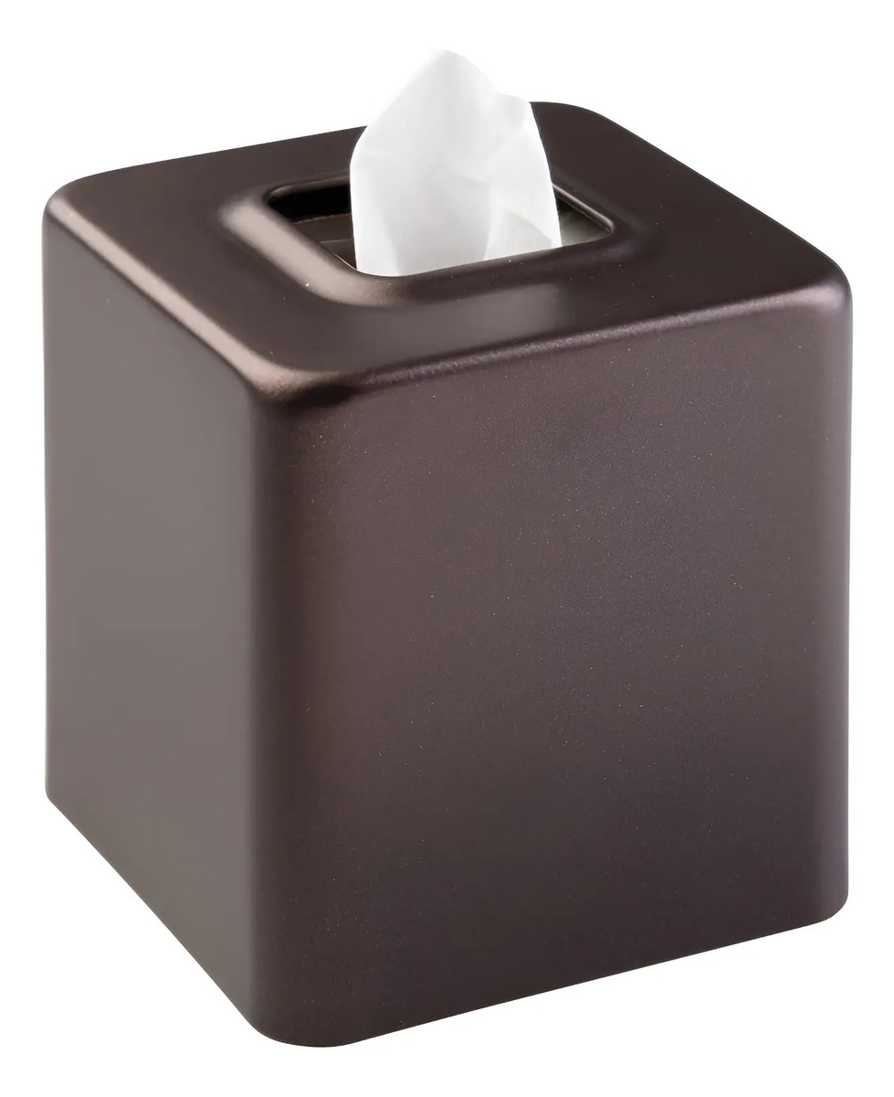 Tapa Para Caja Pañuelos Mdesign Baño 2 Unidades Bronce