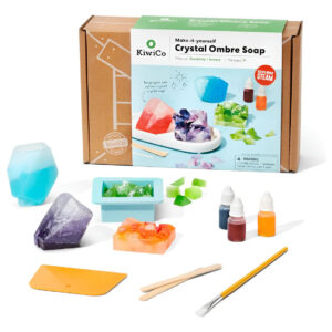 Kit De Creación De Jabón Cristalino Para Niños De 7 Años
