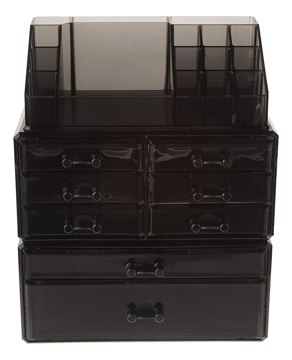 Organizador De Maquillaje Con 8 Cajones Negro - Image 2