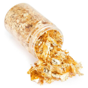 Hojuelas De Oro Para Arte De Uñas Y Manualidades, 10g Gold
