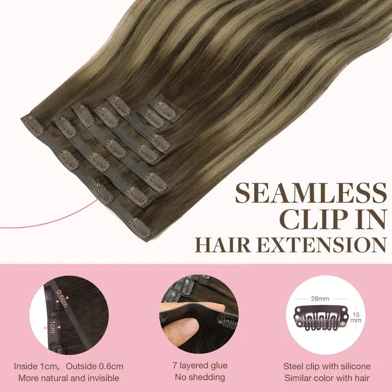 Cabello Humano Chocolate 35 Cm 110 Gramos Chocolate - Image 3
