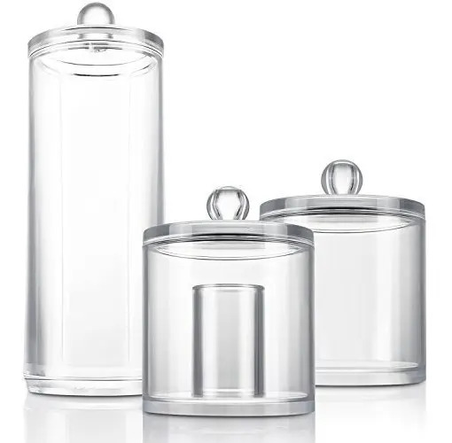 Conjunto De Organizadores De Accesorios De Maquillaje Acríli Transparente - Image 2