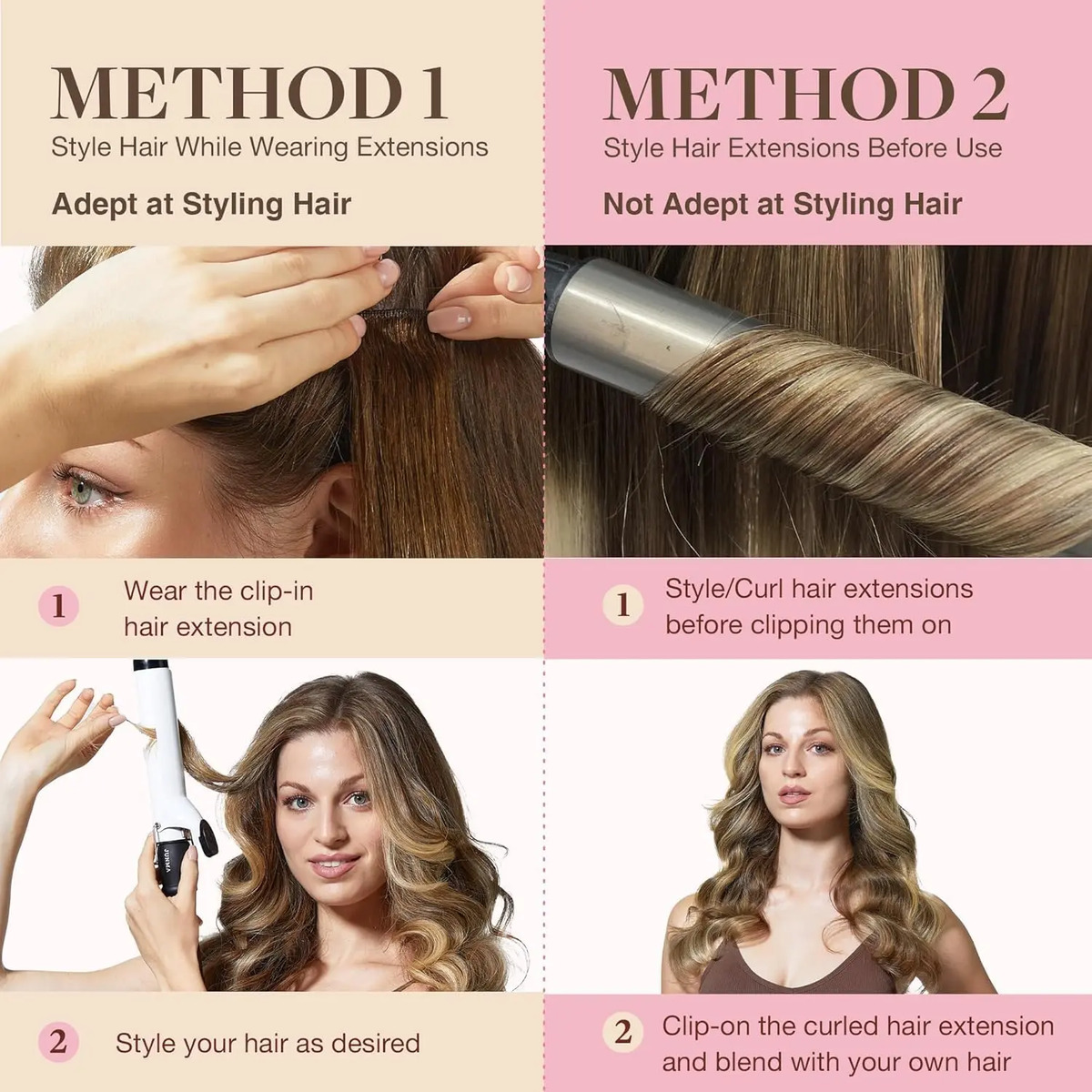 Extensiones Cabello Humano Remy 35 Cm 110g Para Mujeres - Image 7