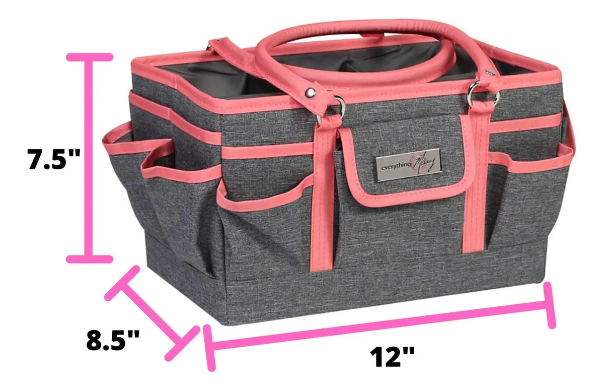 Organizador De Bolsa Coral Para Manualidades Y Suministros Coral Heather - Image 5