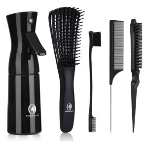 Cepillo Para Cabello Húmedo O Seco De Brushzoo Con 4 Piezas