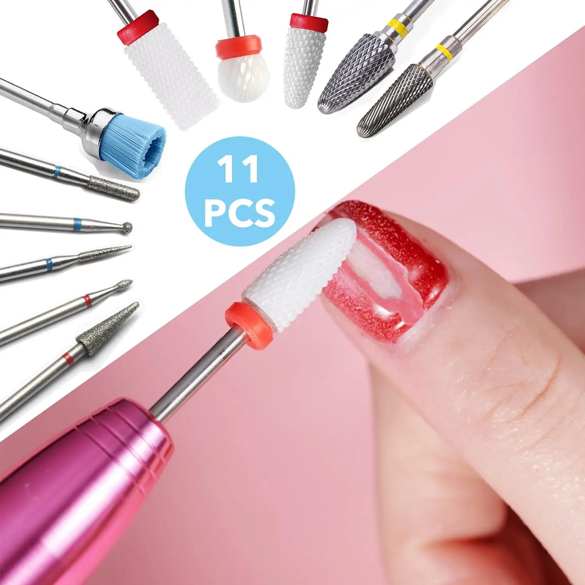 Brocas De Cerámica Para Uñas De 2,4 Cm Con Aleación De Tungs - Image 5