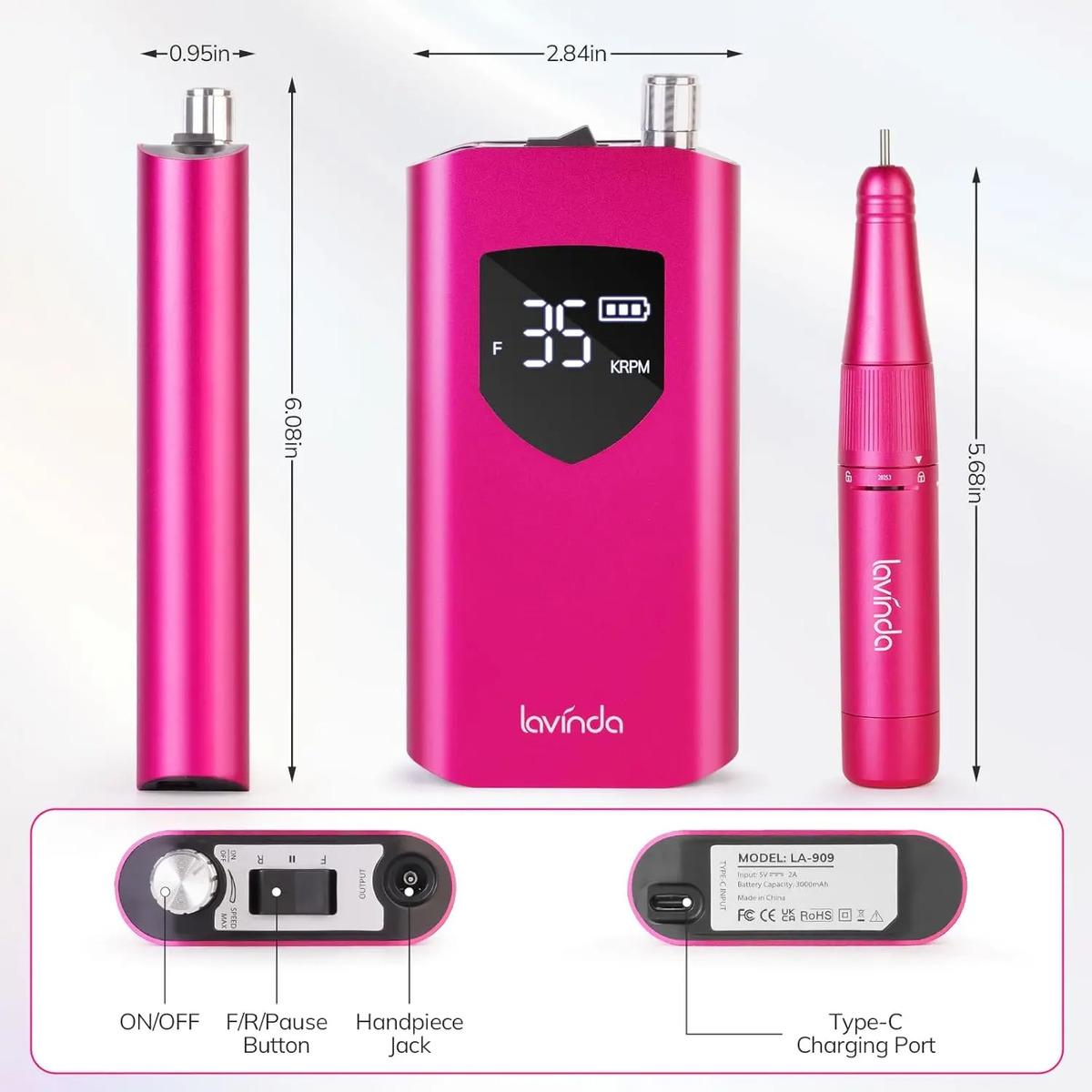 Lima De Uñas Lavinda 35mil Rpm - Image 3