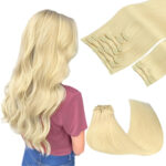 Extensiones De Cabello Mujer Remy 40cm Dorado