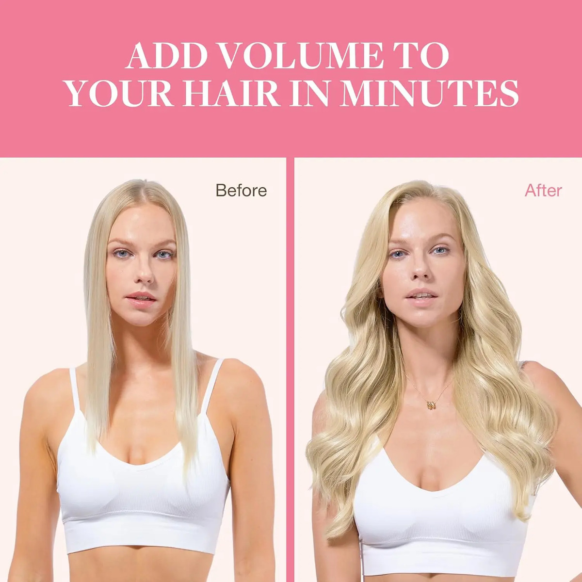 Extensiones Cabello Remy 45cm Rubio Platino - Image 5