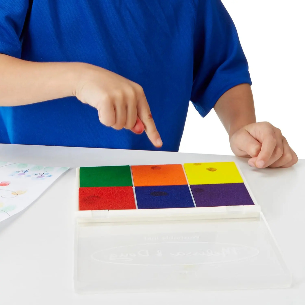 Tinta De Colores Para Niños A Partir De , 6 Tinte Lava - Image 8