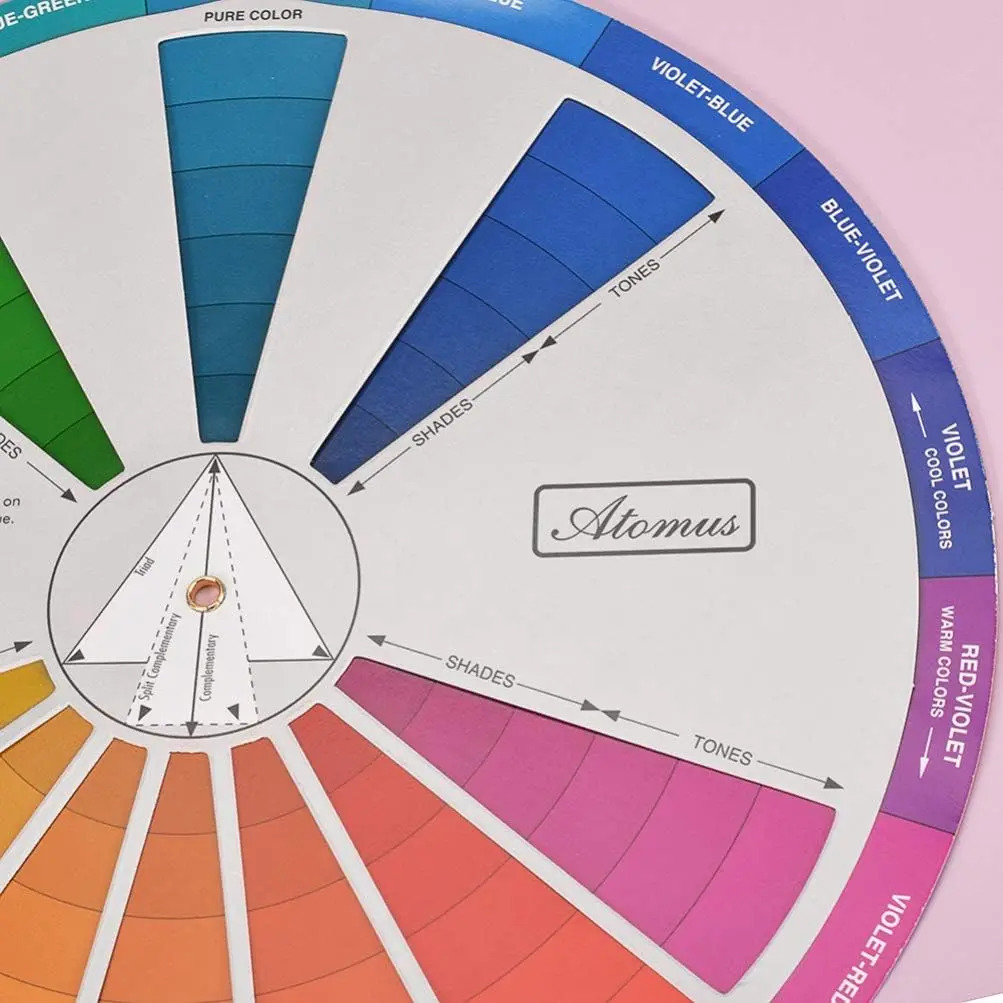 Cuadro De Color Para Mezcla De Pinturas Y Maquillaje Ninguno - Image 3