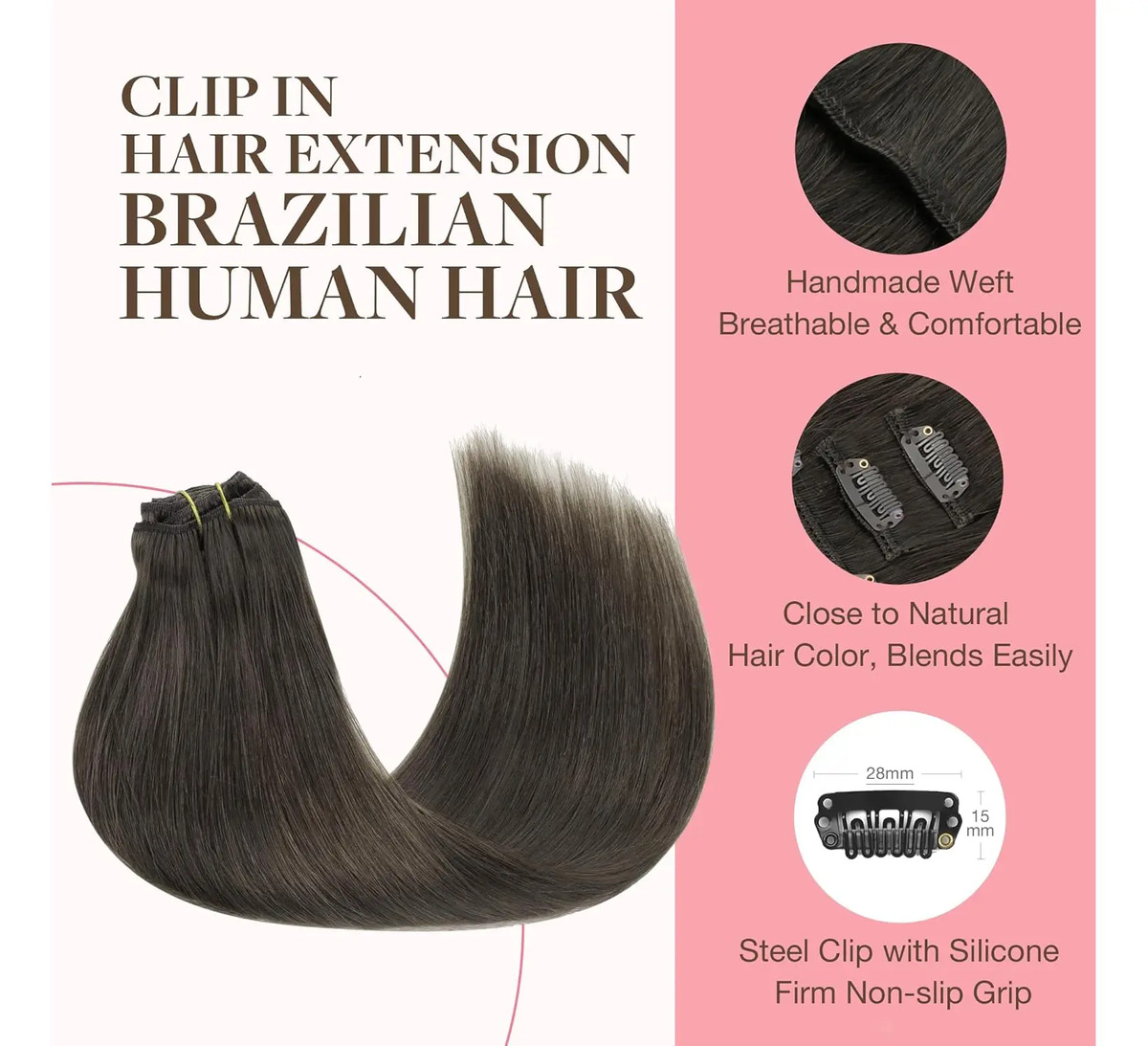 Pelo Real Clip-in 40cm 120g - Image 3