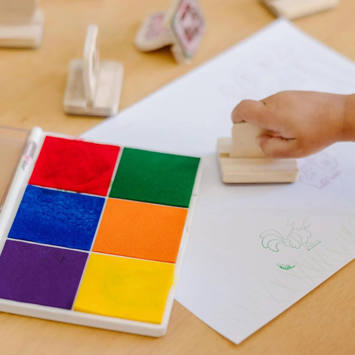 Tinta De Colores Para Niños A Partir De , 6 Tinte Lava - Image 5
