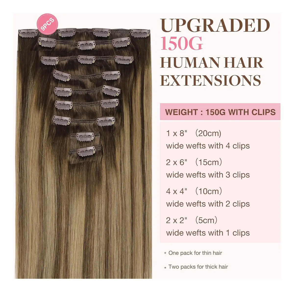 Extensiones De Cabello Humano 50 Cm - Image 2