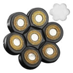 Cabezal De Repuesto De 7 Cuchillas Para Afeitadora De Cabeza