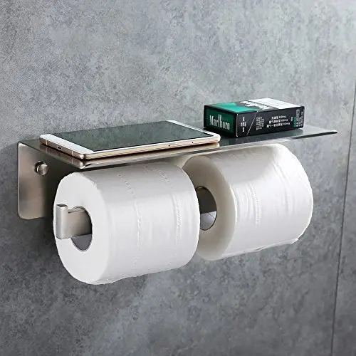 Sostenedor Doble Del Papel Higiénico, Tenedor Del Papel Higi - Image 6