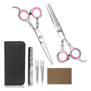 Kit De Corte De Pelo Profesional Para El Hogar Con Tijeras Y