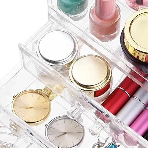 Iswees 4 Organizador De Maquillaje De Nivel, Caja De Almacen - Image 6