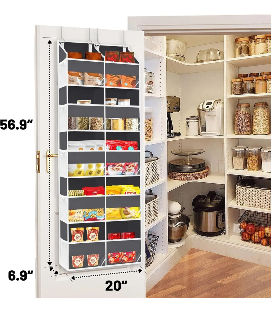 Organizador Grande Con 5 Niveles Y 10 Compartimentos Gris - Image 2